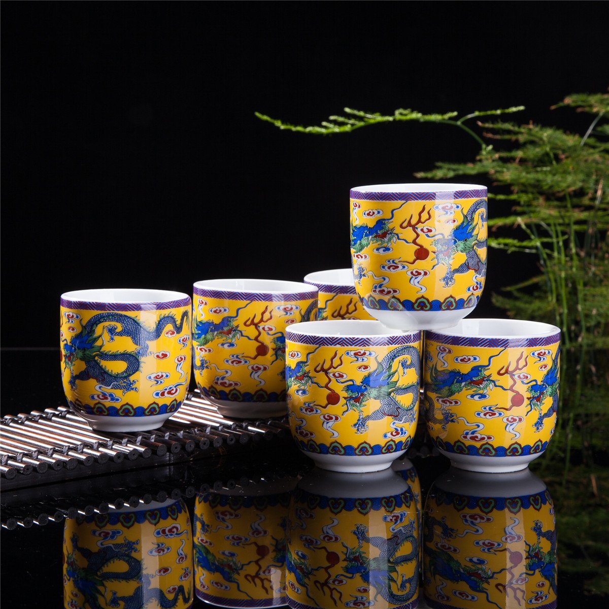 絵画 額付(銀)油絵 uF6-060203 静物(カップレモン) Amazon.com | THY COLLECTIBLES Set of 6 Eastern Asian Design